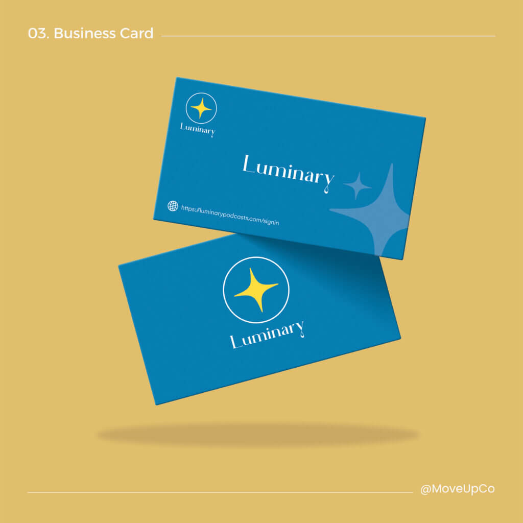 Luminary business card